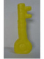 Gelbe Schlüsselkerze. 18 Zentimeter