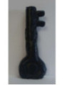 Schwarze Schlüsselkerze. 18 Zentimeter