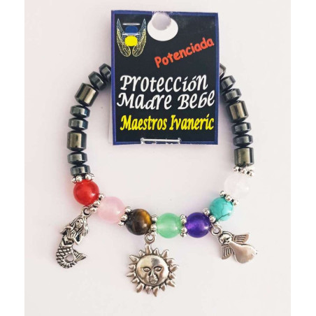 Handgefertigtes Armband für Mutter und Baby Schutz