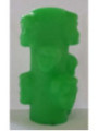 Thousand Faces Kerze groß grün, 16x9cm, 16x9cm