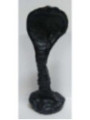Schwarze Kobra Kerze 23cm x 10cm