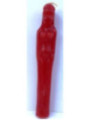 Rote Kerze, Form einer Frau, 20X2