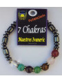 Handgefertigtes 7-Chakra-Zweck-Armband