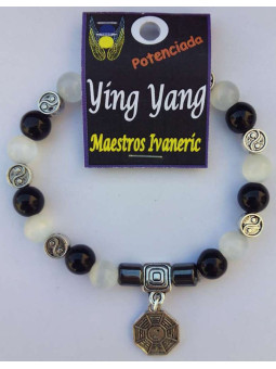 Handgefertigtes Ying-Yang-Zweck-Armband