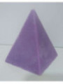 Lila Pyramide Kerze, 10cm Basis x 13 cm Höhe, Wegbereiter gegen Hindernisse