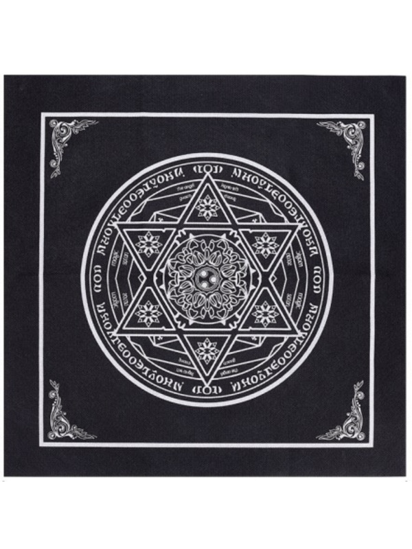 Filz-Pentagramm Tarot-Matte 49cm X 49cm