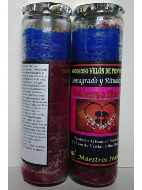 Quiéreme Siempre Sonderwunsch Kerze
