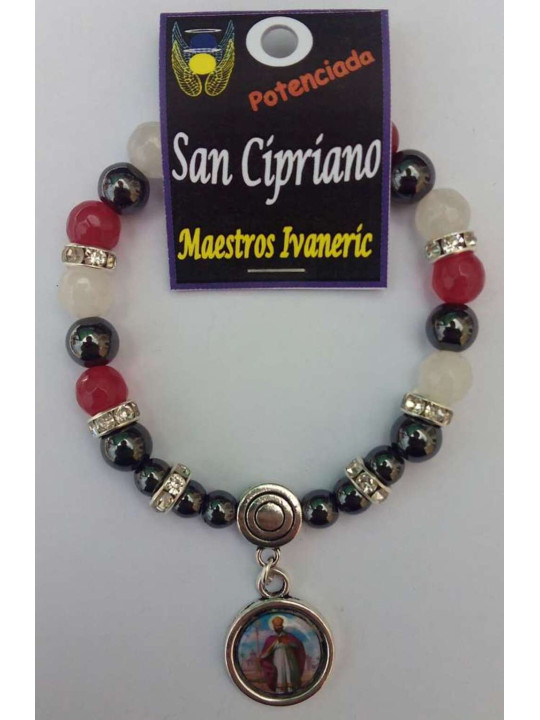 Handgefertigtes Armband Mystic Saint Cyprian