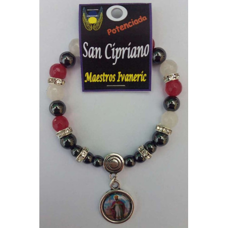 Handgefertigtes Armband Mystic Saint Cyprian