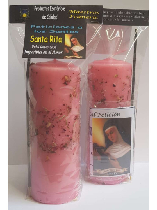Santa Rita Kerze, Fast unmögliche Liebeswünsche