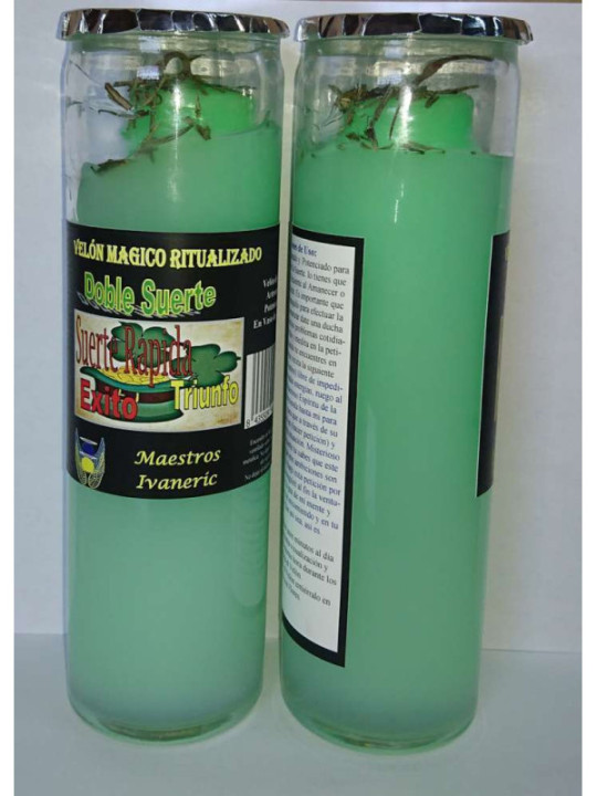 Double Luck Magische Gel Kerze