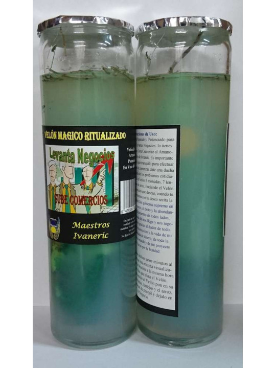 Magische Gel Kerze, Unternehmen anheben, Unternehmen anheben, Unternehmen anheben