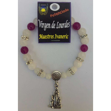 Handgefertigtes Armband Mystische Jungfrau von Lourdes