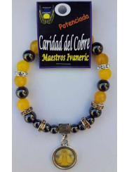 Handgefertigtes Armband Mystic of the Virgen Caridad del Cobre (Unsere Liebe Frau der Nächstenliebe von El Cobre)
