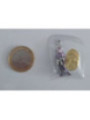Heiliger Tod Morada Lila eingekapseltes Amulett, Stärke und Kraft