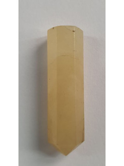 Zweistufiger Gelber Aventurin 2-3cm Mineralspitze