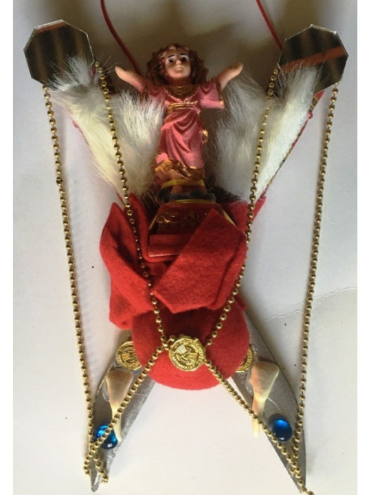 Messer Amulett Home-Business Schutz Göttliches Kind. 25cm