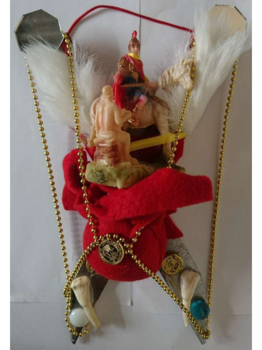 Messer Amulett Home-Business Schutz Saint Martin Ritter. 25cm