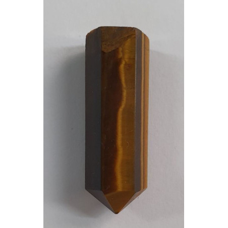 Zweifach bestimmtes Tigerauge 2-3cm Mineralspitze