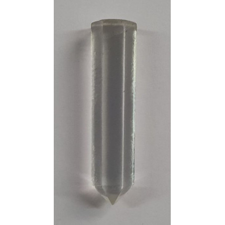Zweidimensionaler Quarzkristall 2-3cm Mineralspitze