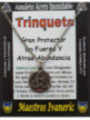 Handgefertigter Talisman aus Edelstahl, Trinquette