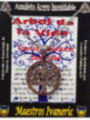 Handgefertigter Talisman aus Edelstahl, Lebensbaum