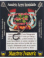 Handgefertigter Talisman aus Edelstahl, Glückshufeisen
