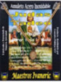 Handgefertigter kleiner goldener Talisman aus Edelstahl, Judas Thaddäus