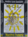 Handgefertigter Edelstahl Talisman Sonne. Energie, Licht