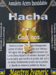 Handgefertigte Edelstahl Talisman Golden Punch Axt. 1,78 cm