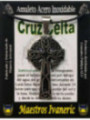 Handgefertigter Talisman aus Edelstahl, großes keltisches Kreuz