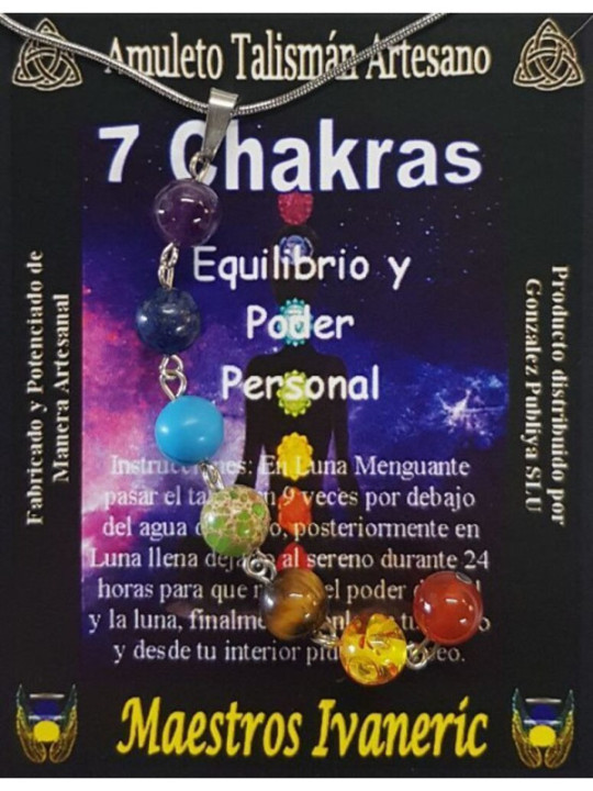 7 Chakren-Anhänger