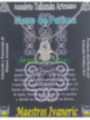 Handgefertigter Talisman Hand der Fatima mit Quarz und Türkischem Auge