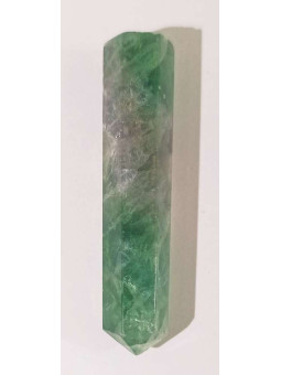 Zweifach bestimmter Fluorit Grün 2-3cm Mineral Spitze