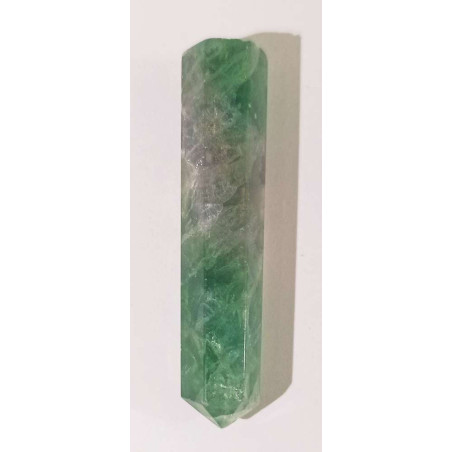 Zweifach bestimmter Fluorit Grün 2-3cm Mineral Spitze