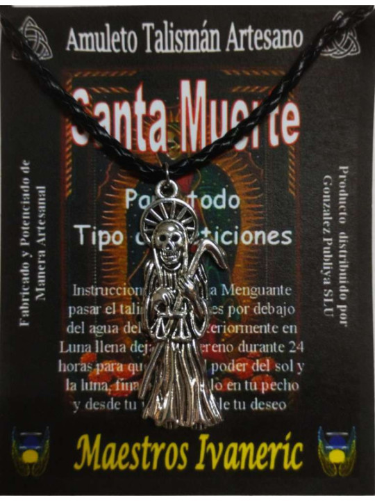 Talismanischer Handwerker Heiligeta Muerte mit Sense