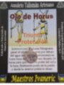Talismanic Craftsman Auge des Horus Medaille, 1,8 cm Durchmesser.
