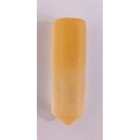 Zweibestimmter Selenit Orange 2-3cm Mineral Spitze