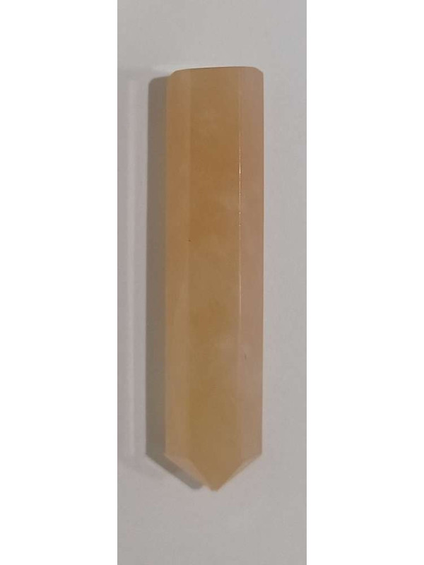 Zweistufiger Aventurin Orange 2-3cm Mineralspitze