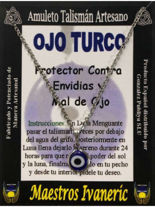 Amulett Talismanic Amulett Türkisches Auge, gegen Neid