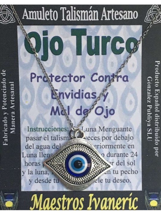 Talisman Kunsthandwerker Talisman Türkisches Auge in Auge