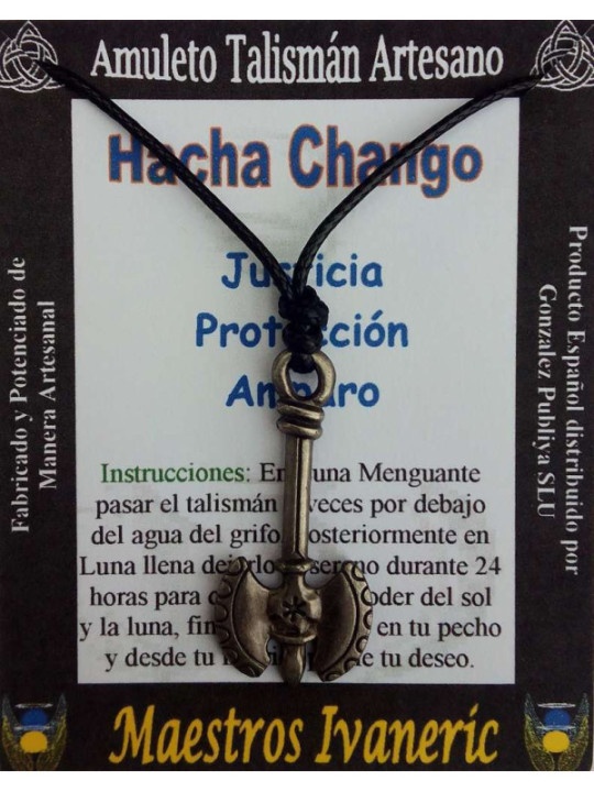 Talisman-Handwerker-Axt Chango