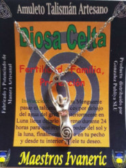 Talisman Kunsthandwerker Keltische Göttin Keltisches Symbol