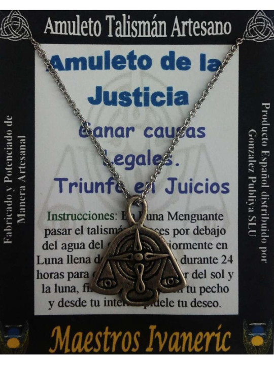 Talisman Handwerker Amulett Gerechtigkeit