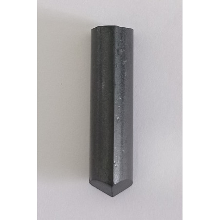 Zweifach bestimmter Schwarzer Achat 2-3cm Mineralspitze