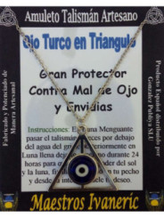 Talismanic Craftsman Türkisches Auge in Dreieck