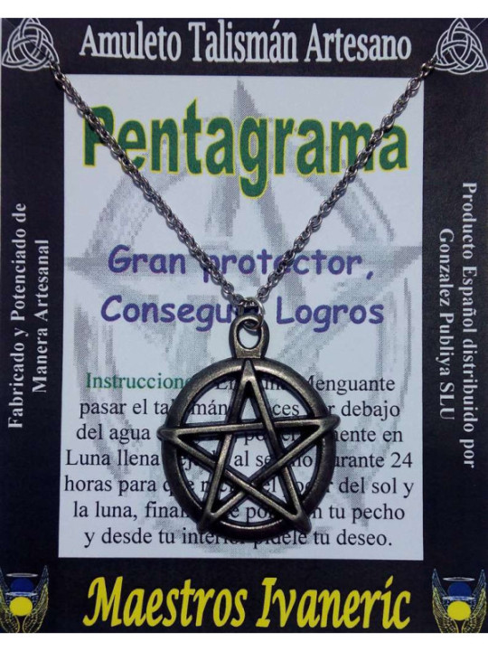 Pentagramm-Talisman Kunsthandwerker-Talisman