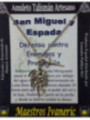 Talisman Handwerker St. Michael mit Schwert. Verteidigung