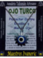 Talismanic Craftsman Türkisches Auge in Metall Sonnenform