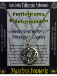 Talisman Handwerker Pentagramm Bideterminate